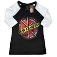 thumbnail image 1 of Dead Kennedys Ladies Raglan T-Shirt: Destroy (XXXX-Large), 1 of 2
