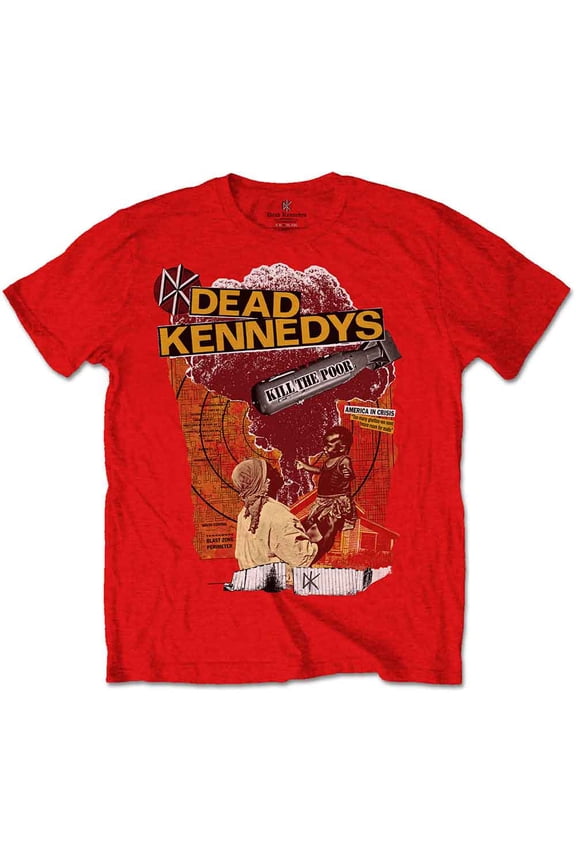 Dead Kennedys Unisex T-Shirt Kill The Poor (Small)