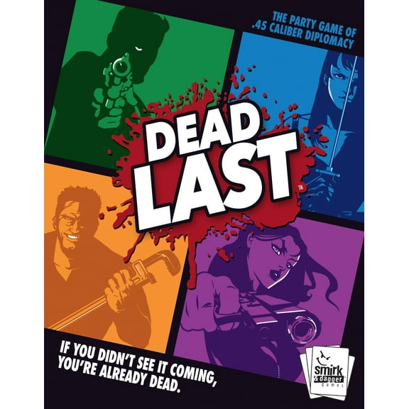 Dead Last Card Game Social Collusion Alliances Betrayals Murder Party Fun Smirk & Dagger SD0062
