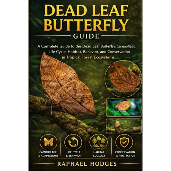 Dead Leaf Butterfly Guide: A Complete Guide to the Dead Leaf Butterfly's Camouflage, Life Cycle, Habitat, Behavior, and , (Paperback)