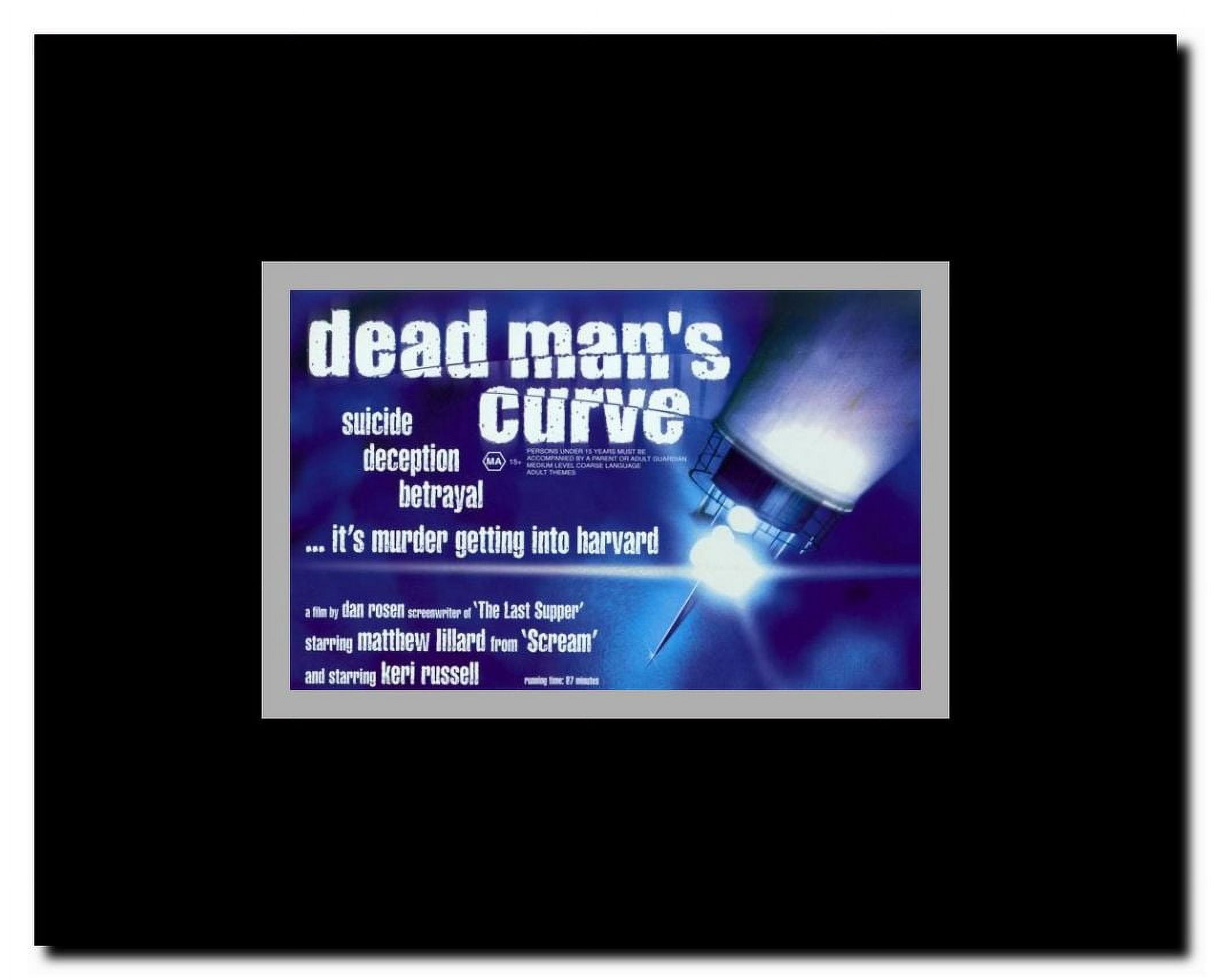 Dead Man's Curve Framed Movie Poster