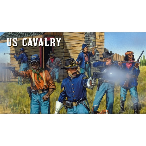 Dead Man's Hand: Plastic US Cavalry