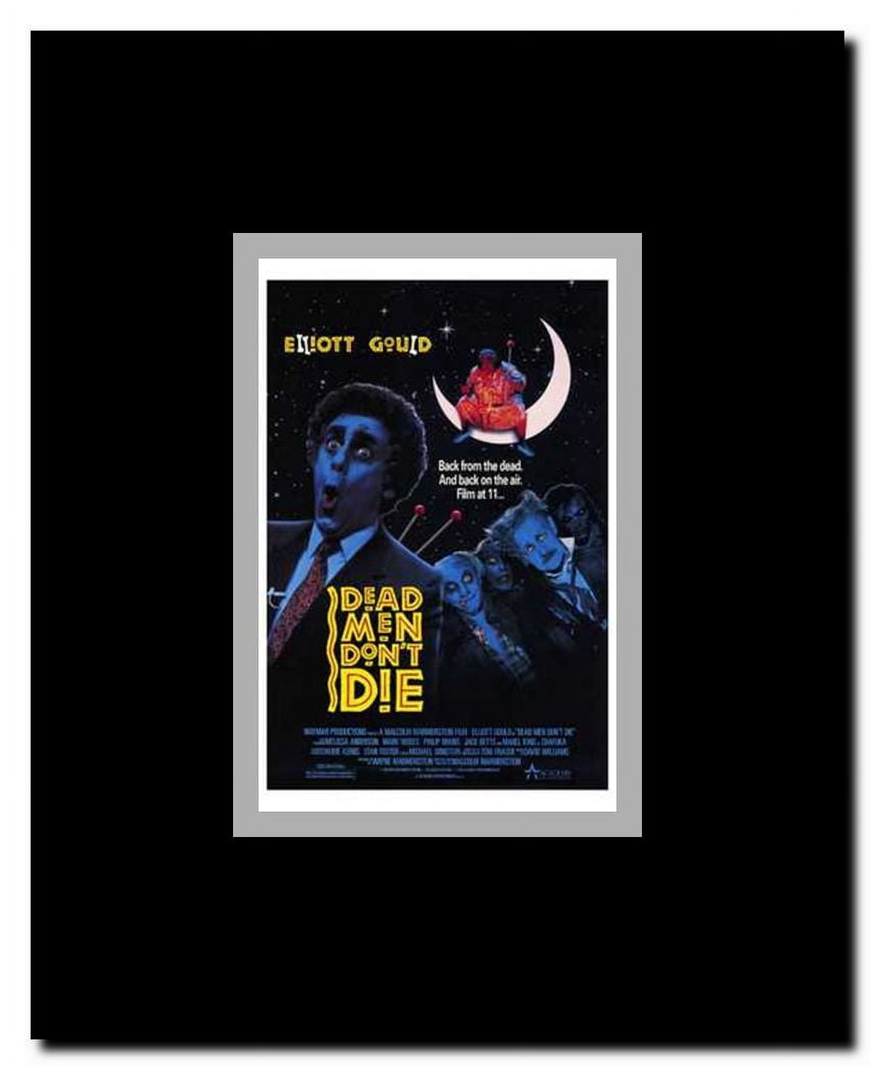 Dead Men Don't Die Framed Movie Poster