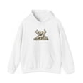 thumbnail image 1 of Dead Monster Toy Machine Skateboard 00s Vintage Classic Hoodie Print - L / White, 1 of 5