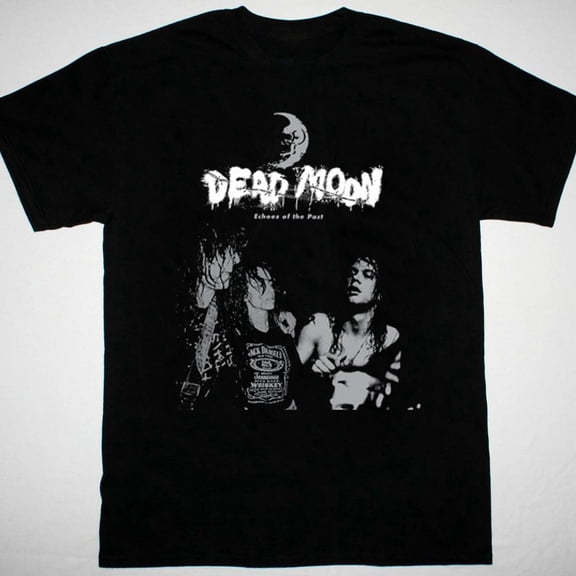 Dead Moon poster band punk rock black T-shirt Unisex S-5Xl 14
