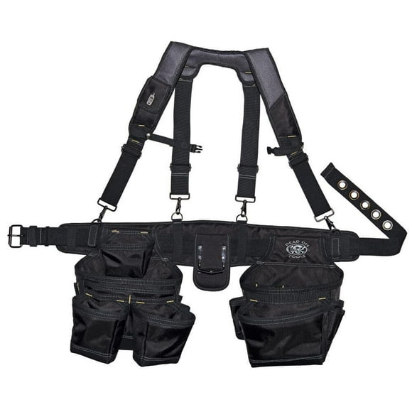Dead On Tools HDP400945 Carpenter’s Tool Belt with Suspenders - Quantity 1