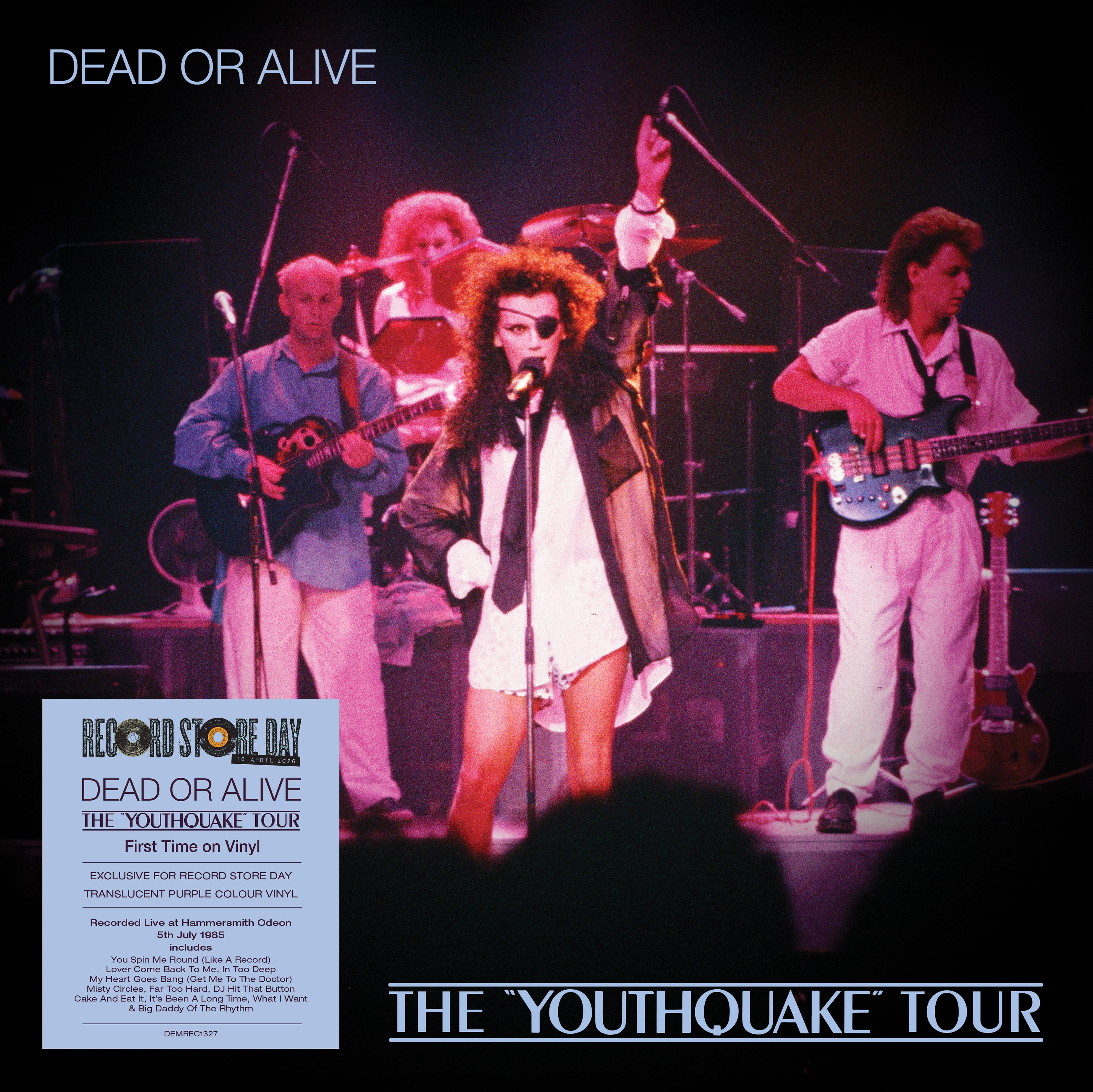 Dead or Alive - Youthquake Tour - Limited RSD 2026 Translucent Purple Colored Vinyl - Music & Performance