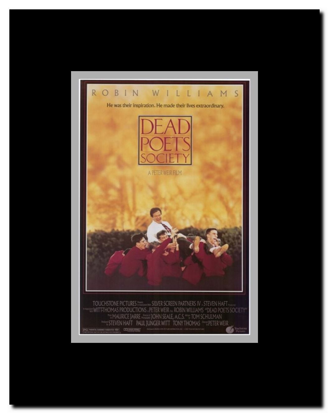 Dead Poets Society Framed Movie Poster