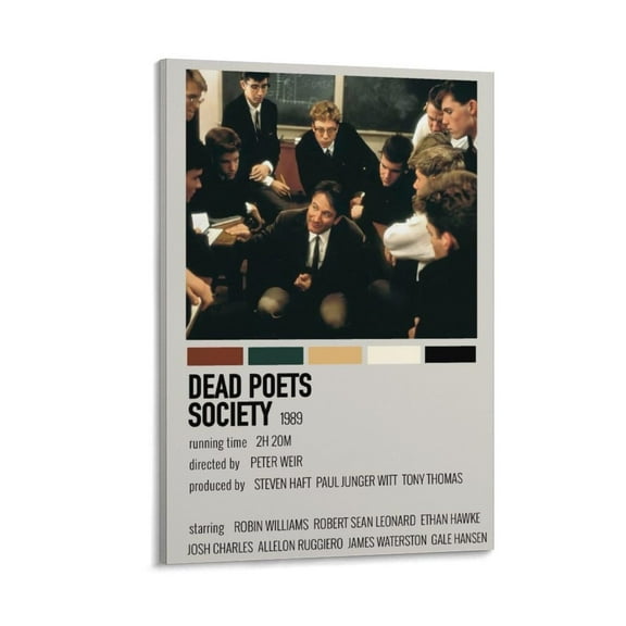 Dead Poets Society Movie Poster Posters Wall Art Painting Canvas Living Room Prints Bedroom Decor Poster Artworks