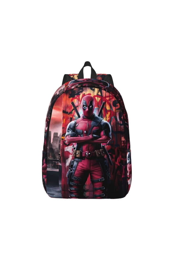Dead-Pool Backpack, Large Capacity Schoolbags Lightweight Travel Bag, Laptop Backpack Birthday Gift For Friend