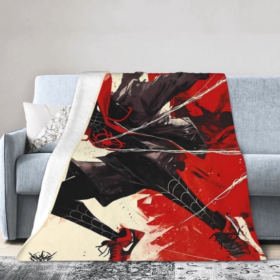 Dead-Pool Blanket, Soft Flannel Throw Blanket Super Soft Lightweight Cozy Blankets Travel Throw Blanket Bedding And Sofa For All Season For Adults Kids Teens 80"X60"