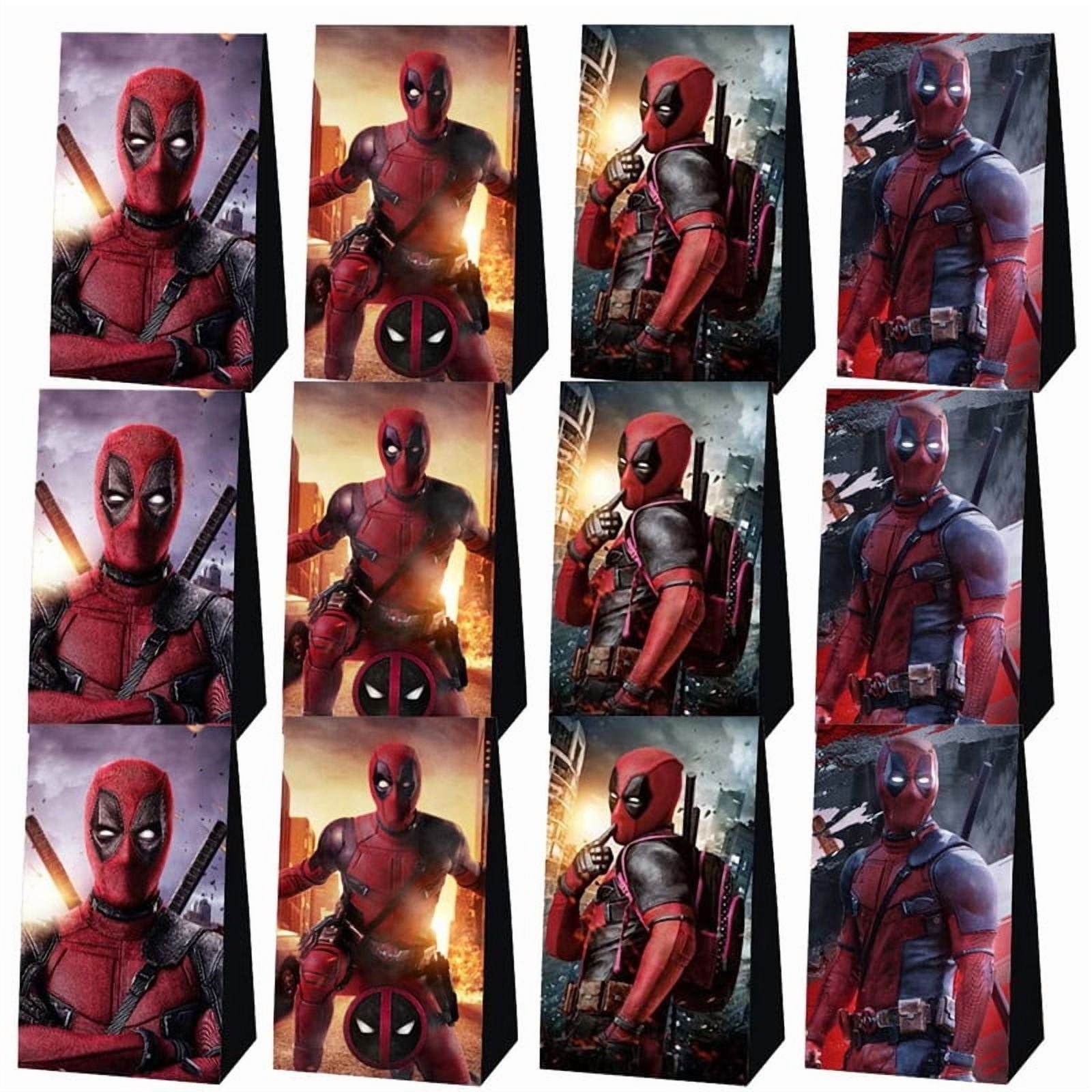 Dead Pool Deadpool Goodie Bags Party Favor Candy Decorations Treat Supplies Birthday