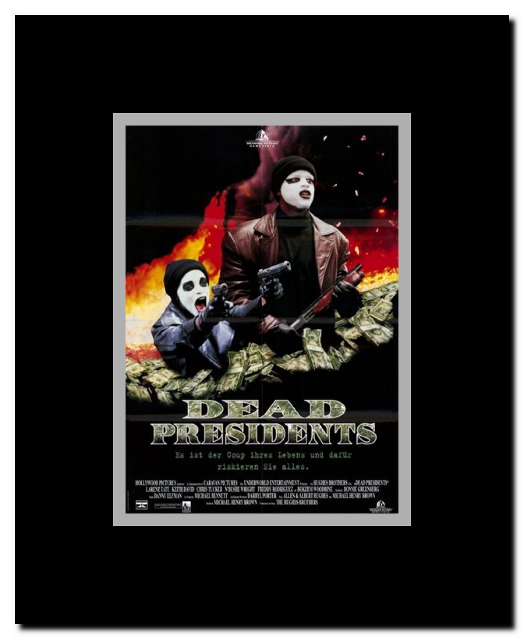 Dead Presidents Framed Movie Poster