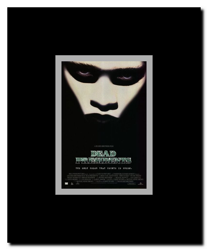 Dead Presidents Framed Movie Poster