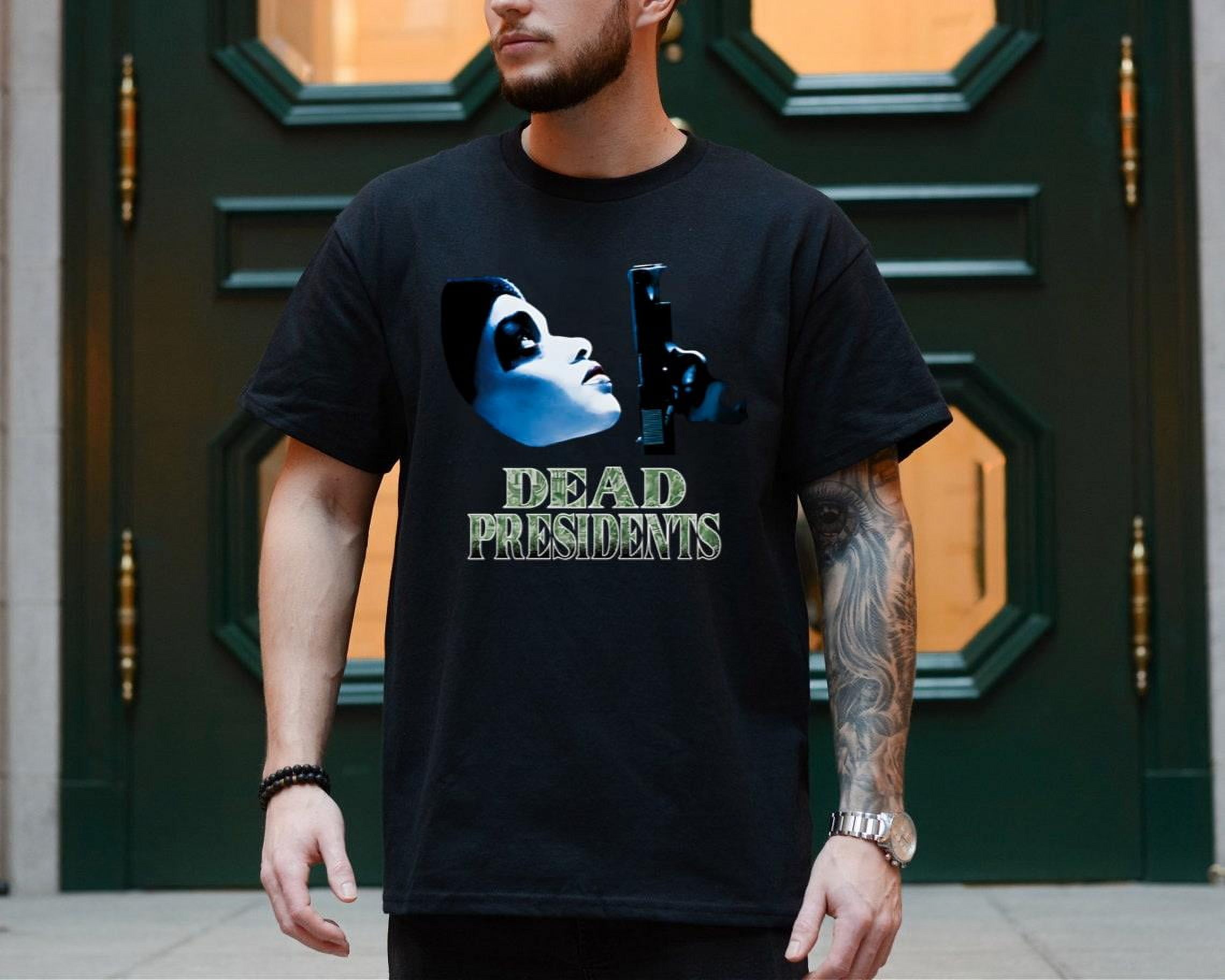 Dead Presidents T-Shirt - Black Basic Tee For J1 XI 11 Bred Fans (S-4XL)