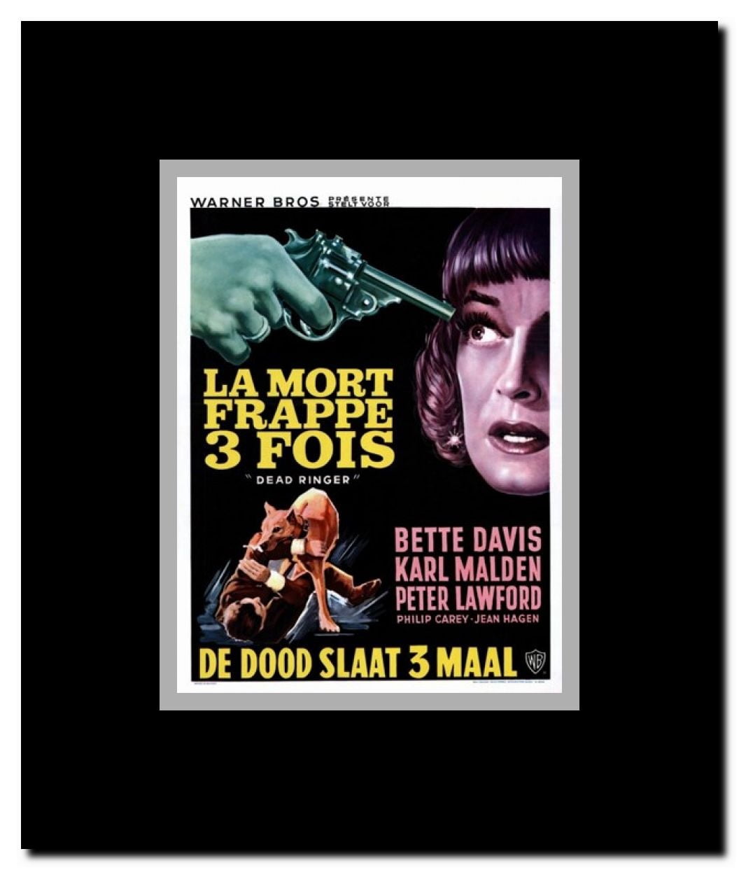 Dead Ringer Framed Movie Poster