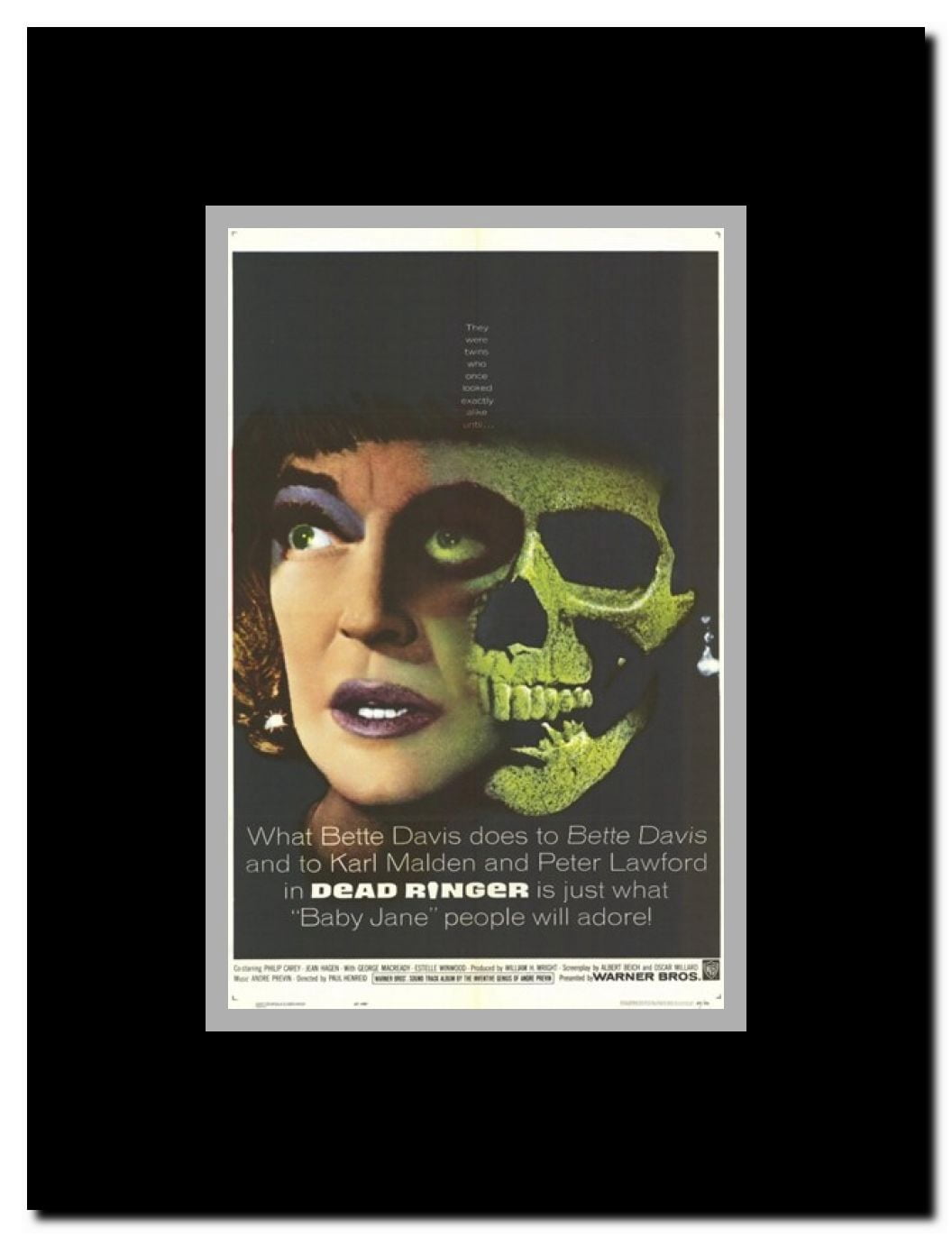 Dead Ringer Framed Movie Poster