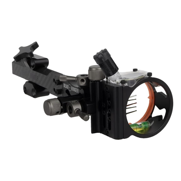 Dead Ringer Tackdriver Carbon DT Black Series Bow Sight, with Alloy Frame and