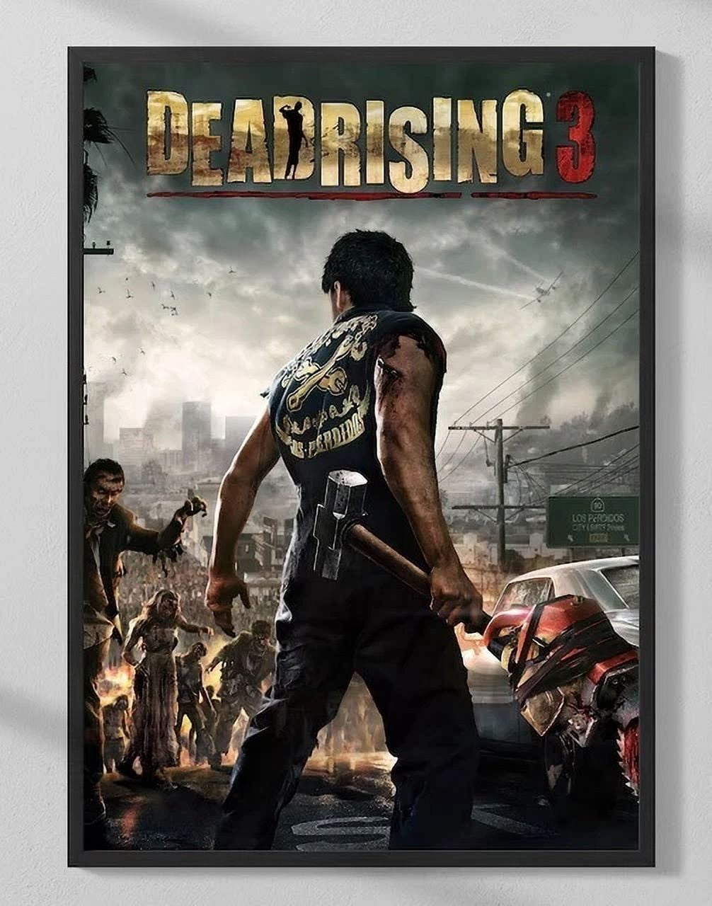 Dead Rising 3 Gaming Poster Home Decor Paper Poster Print Only ...