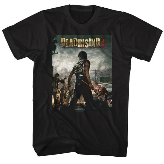 Dead Rising Dead Rising 3 Black Adult T-Shirt