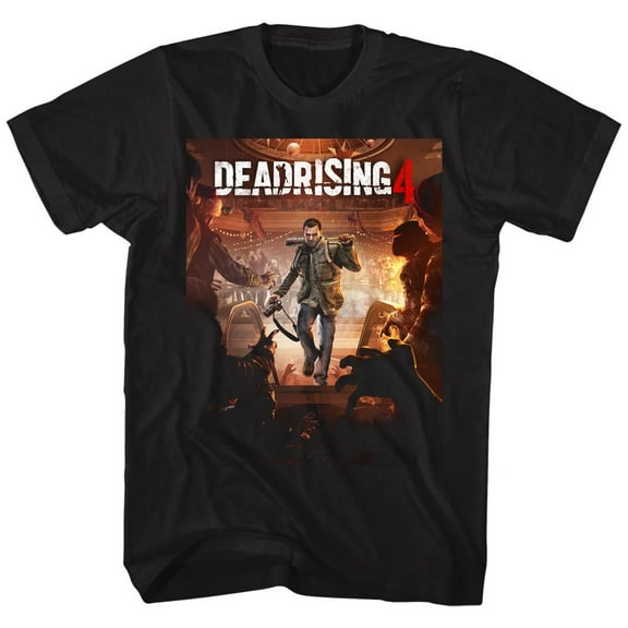 Dead Rising Dr4 Black Adult T-Shirt 5Xl