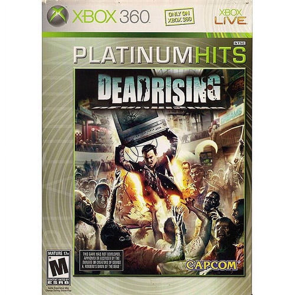 Dead Rising 2006 Xbox 360 LIVE Video Game Case Manual – Touched By