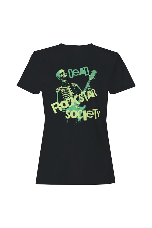 Dead Rockstar Society Graphic Women's T-shirt