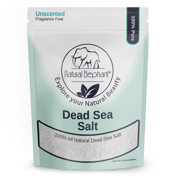 Dead Sea Bath Salt | 5 Pound Bag (80oz) | 100%   Pure| Coarse Grain | Ideal for Baths  Soaks