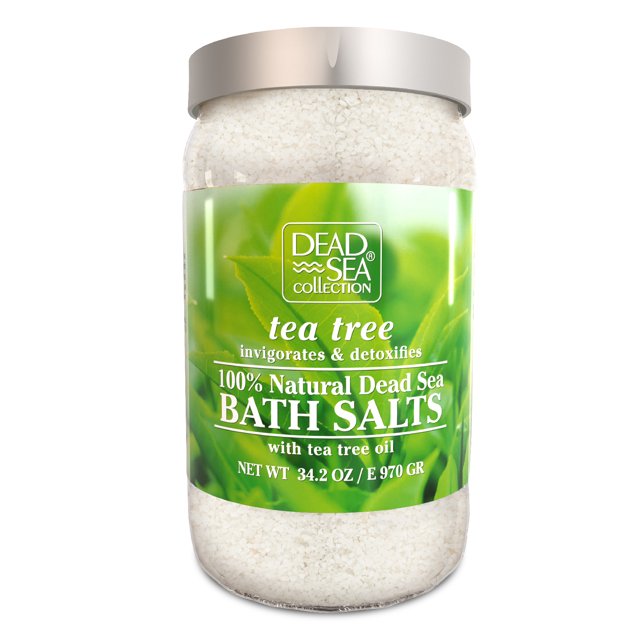 Dead Sea Collection Bath Salts Enriched with Tea Tree Natural Salt