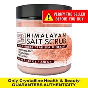 Dead Sea Collection Himalayan Pink Salt & Dead Sea Salt Body Scrub, 23.28 oz