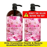 Dead Sea Collection Body Wash, Cherry Oil and Dead Sea Minerals, Pack of 2, 33.8 oz Each