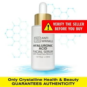 Dead Sea Collection Hyaluronic Acid Serum for Facial - Anti-Wrinkle and Aging Pack of 11.01 fl. oz