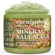 Dead Sea Collection Body Scrub, Eucalyptus Oil and Dead Sea Salt, 23.28 oz