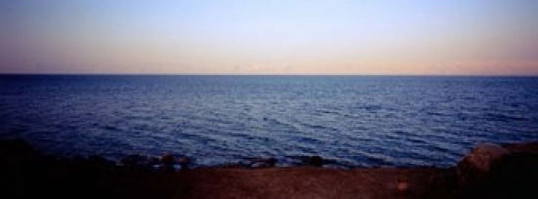 Dead Sea Jordan Canvas Art - Panoramic Images (33 x 12)
