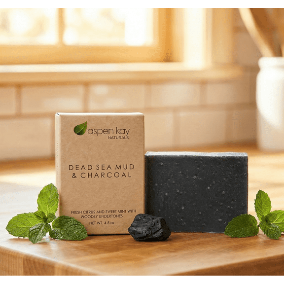 Dead Sea Mud & Charcoal - Bar Soap