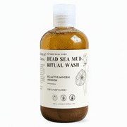 Nature Skin Shop Dead Sea Mud Body Wash Deep Purifying Mineral Rich Cleanser for Oily Skin and Clogged Pores Sulfate Free