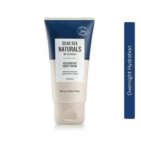 Dead Sea Naturals by AHAVA Restorative Night Cream, All Skin Types, 1.7 oz