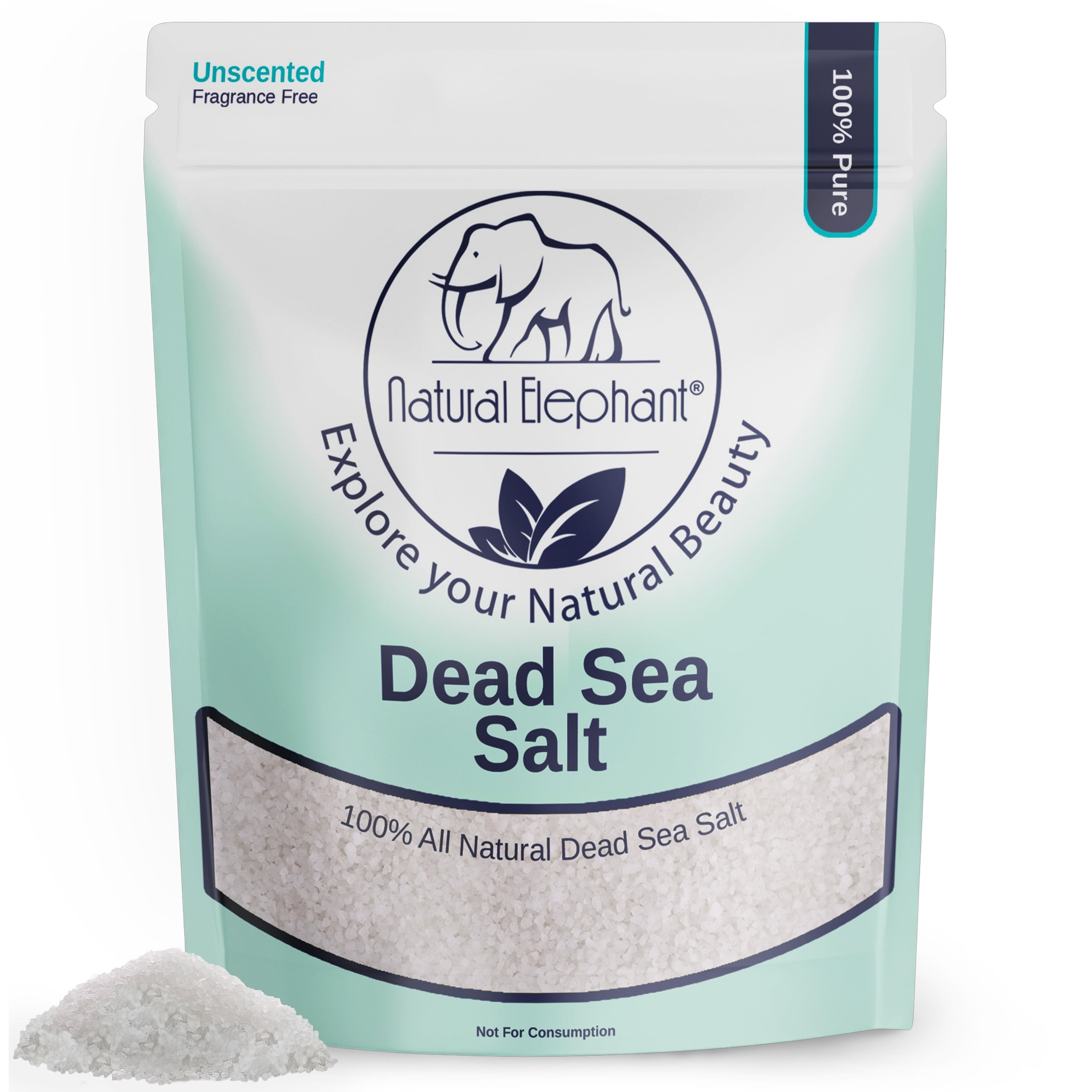 Dead Sea Salt Coarse Grain 19lbs (8.62 kg)