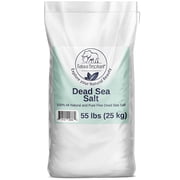 Natural Elephant Dead Sea Bath Salt | 55 Pounds Bulk Bag 25 kg | 100% Natural and Pure | Coarse Grain | Ideal for Baths and Soaks
