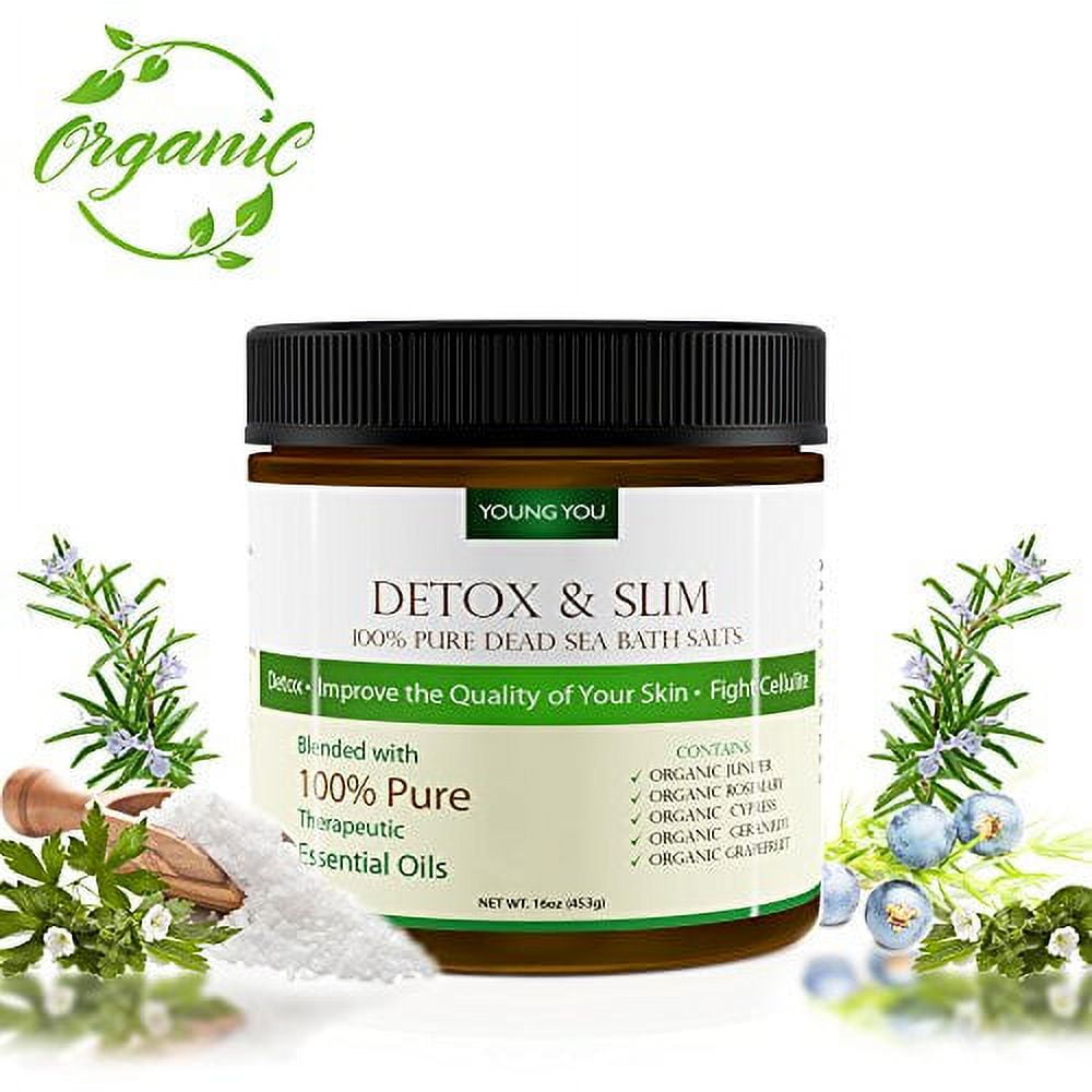 Dead Sea Salt Detox Bath Salt Detox and Slim Bath Salt