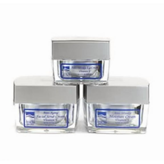 Dead Sea Spa Care DEADSEA-25 Anti-Wrinkle Eye Cream- Anti Wrinkle Moisture Cream & Anti-Aging Facial Scrub Cream