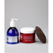 Dead Sea Spa Care DEADSEA-3 16 oz Dry Dead Sea Salt Scrub- Pumice Stone and Cleansing Milk