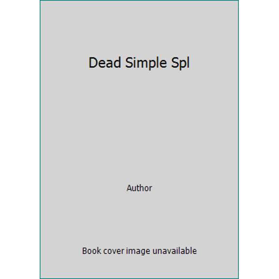 Pre-Owned Dead Simple Spl (Paperback) 0330474863 9780330474863