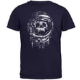 thumbnail image 1 of Dead Space Astronaut Skull Mens T Shirt Navy 3X-LG, 1 of 1