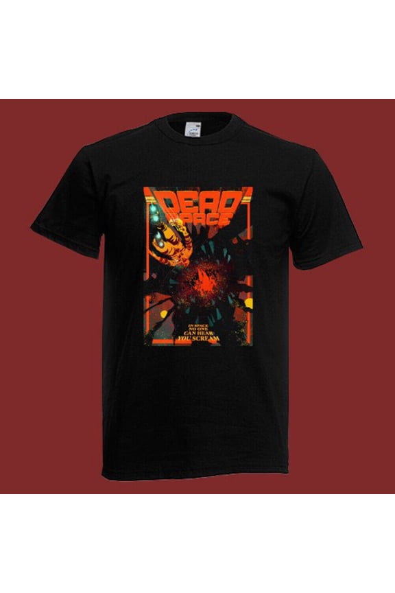 Dead Space Movie Men's Black T-Shirt Size S-5XL
