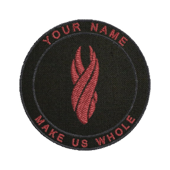 Dead Space Zombie Alien Xeno Embroidered Patch Iron-On Applique, Cosplay Vest Clothing Badge Back Packs Uniform DIY