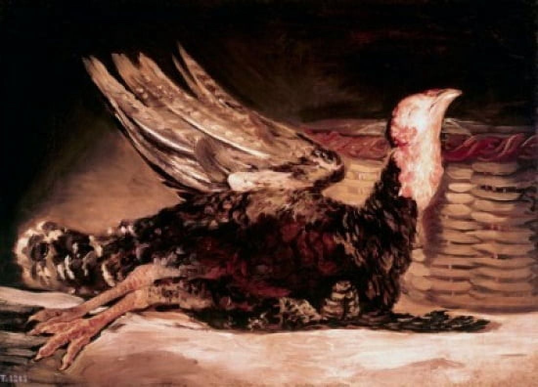 Dead Turkey Francisco Goya Y Lucientes (1746-1828 Spanish) Musee del Prado Madrid Canvas Art - Francisco de Goya Y Lucientes (18 x 24)