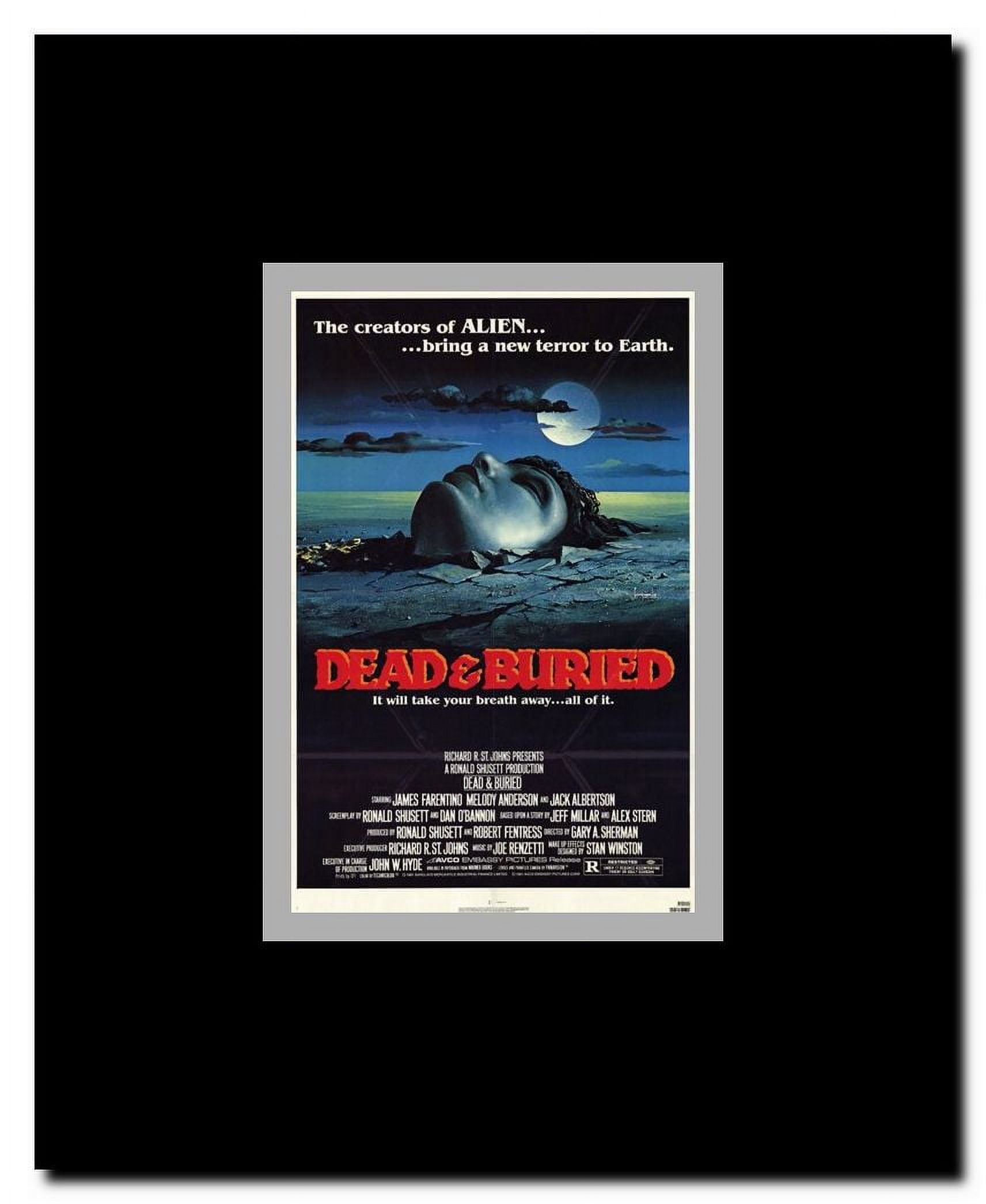 Dead and Buried Framed Movie Poster