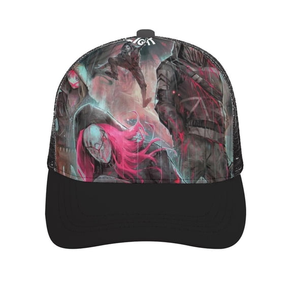 Dead by Daylight DBD Adult Baseball Cap Adjustable Sun Visor Hat Prints Trucker Hats Skull Cap Headwear for Men Women