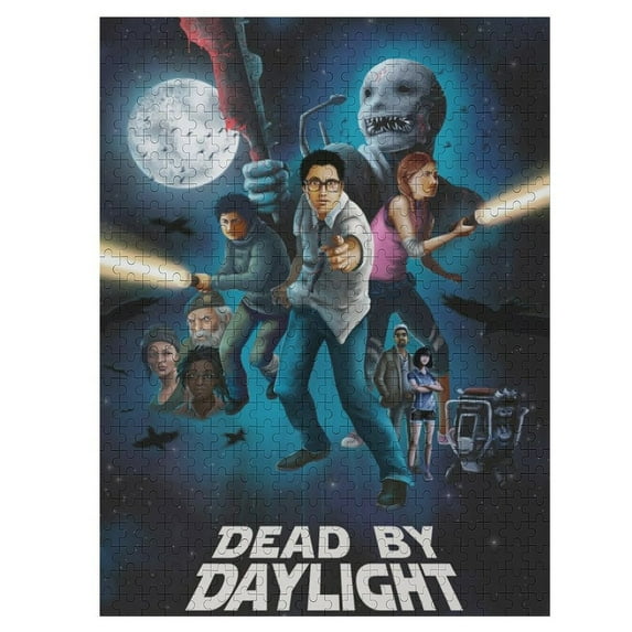 Dead by Daylight DBD Jigsaw Puzzle, Wood Puzzles Adult, 500 PCS Jigsaw Puzzle Perfect for Game Nights